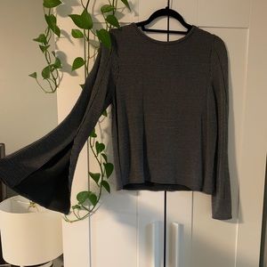 Zara flare sleeve top